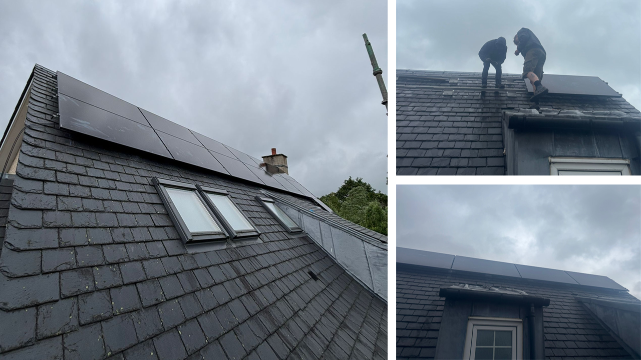 9.6kWh Solar | Fox ESS 8kW Hybrid | 2 X 11.52kWh EP12 batteries | Glasgow
