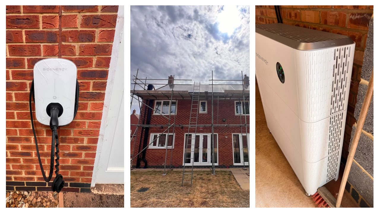 8.6kW AIKO  | Sigenergy Sigenstor 10kW hybrid with 2 X 9.04Wh batteries | Wellingborough
