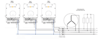 Thumbnail for Sunsynk inverter wiring diagram for three-phase setup