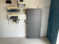 Thumbnail for EcoFlow 5kW hybrid system with control panels installed.