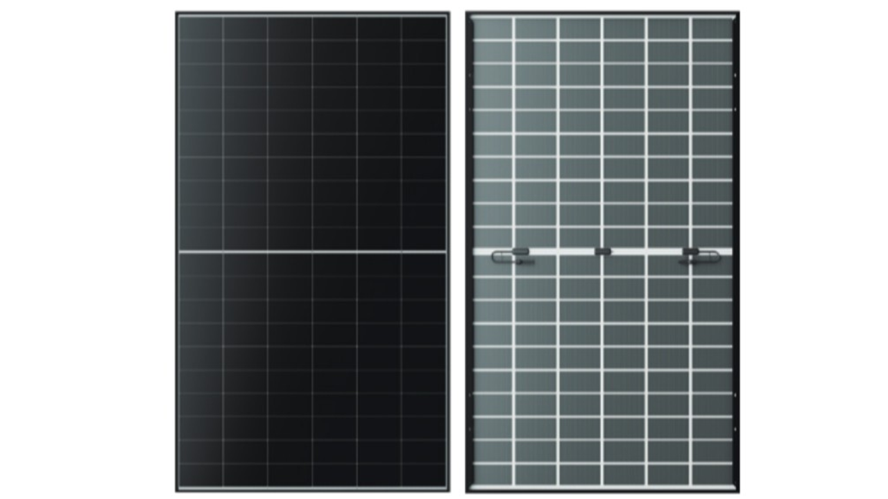 530W | Longi Hi-Mo X10 HVD | Dual Glass Black White Mono | BiFacial Solar Panel