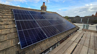 Thumbnail for Solar panels installed on a rooftop in HP20 1JD