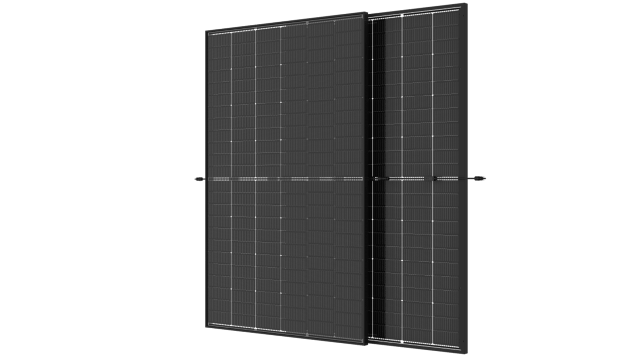 510W DMEGC   | HBT N-Type Bifacial | Double Glass  | Black Frame Solar Panel