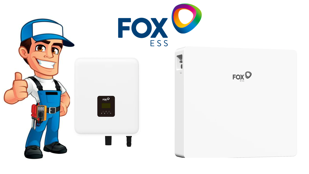 Installed Fox 7/8kW Hybrids | EP6/12  IP65 battery Options | Floor/Wall Mounted | Outdoor | Heating Element | Built In Fire Suppressant | EPS available | Ave £246/kW