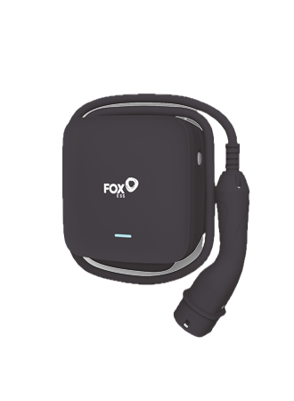 Fox 7kW L Series EV Charger 1PH with 6m Type 2 Cable (L07PMC)