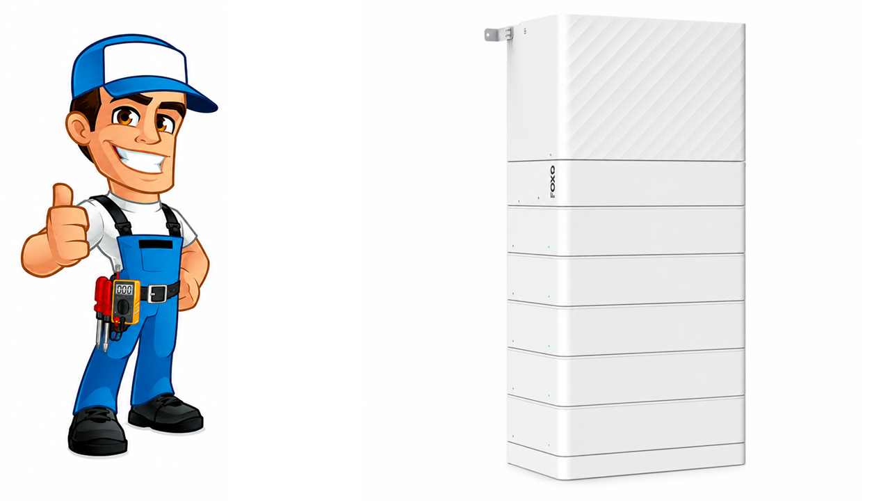Installed Fox PQ AIO 5/8/10/12kW Hybrids | Fire Suppressant | Heating Element | IP66 | Built in EPS Box | Ave £325/kW