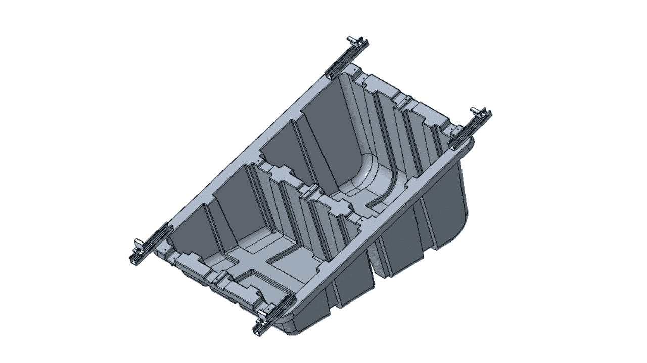 flatenson flat roof tray 