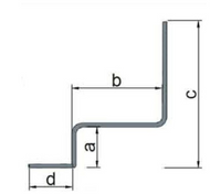 Thumbnail for Fastensol Portrait Concrete Tile Adjustable Hook TH05