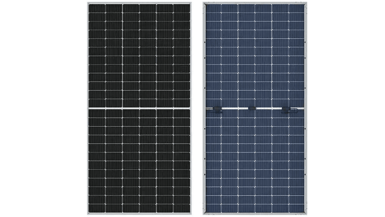 JA Solar 535W N-Type TOPCon Bifacial Double Glass Solar Panel