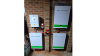 Thumbnail for Sunsynk 5kw hybrid | 3 x GSL 10.24kWh Powerwall batteries | LU7 4DL