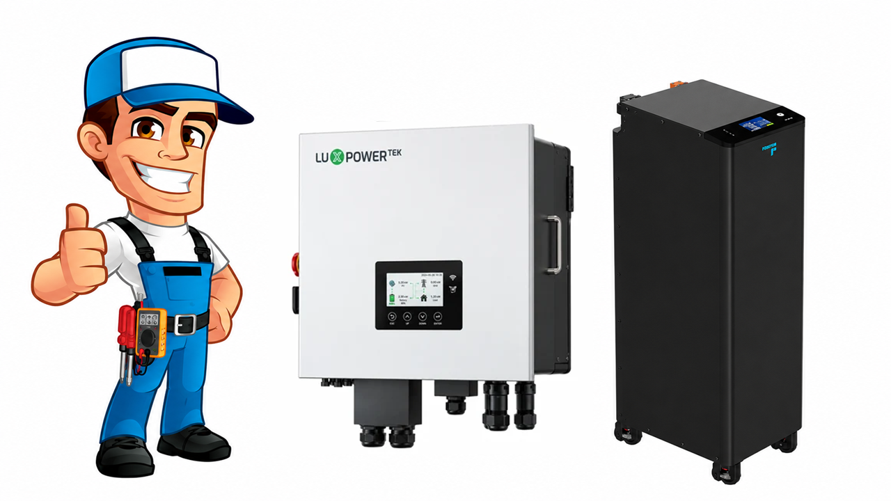 Installed Lux 6/8/10kW Hybrid 1ph | Fogstar Energy | ECO 2026 Version | Heating Element | Fire Suppression | EPS available | Ave £172/kW