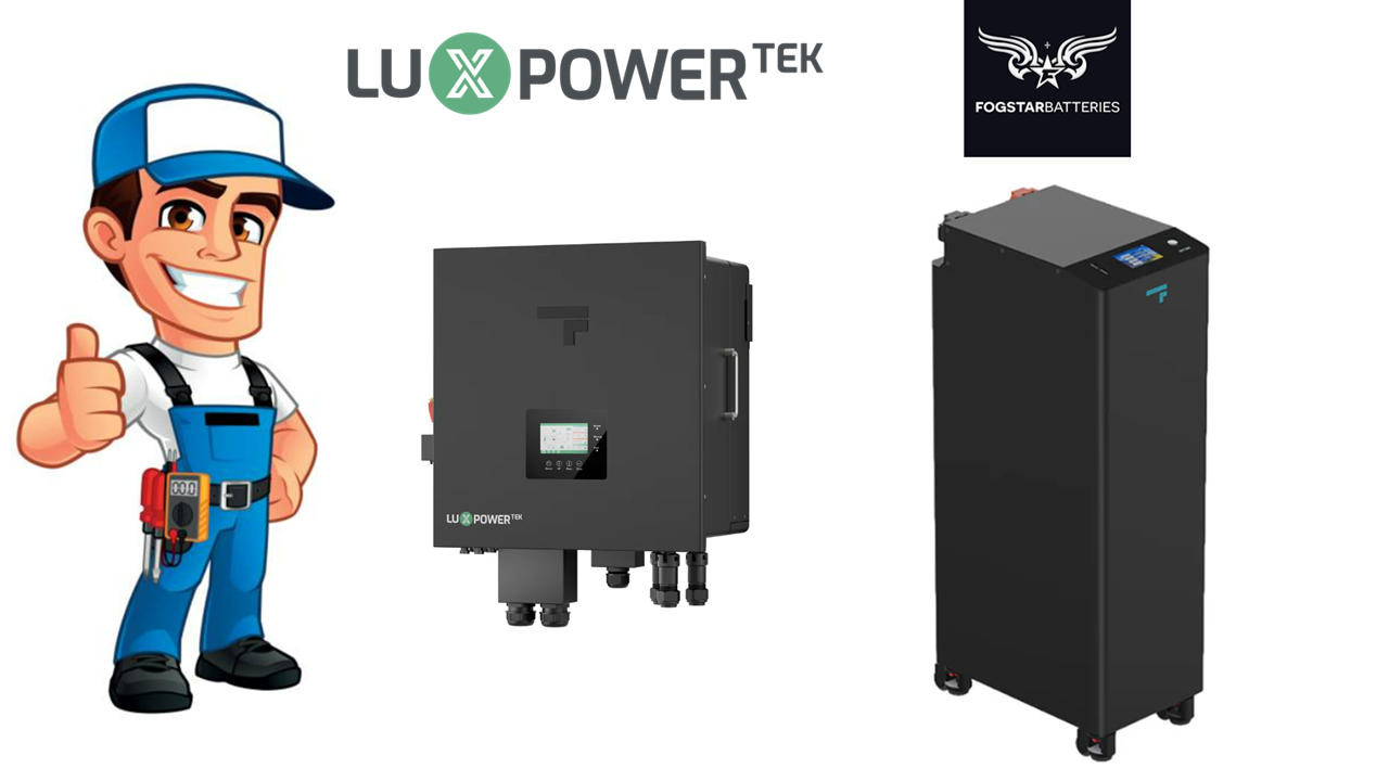 Installed Fogstar/Luxpower 8/10kW Hybrid 