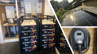 Thumbnail for 4 x Sunsynk 8kw hybrid | 20 x Sunsynk L5.3 5.32kWh batteries | Zappi EV charger | SW11