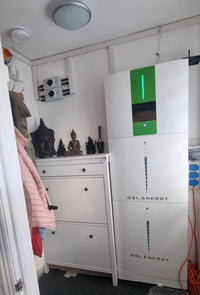 Thumbnail for 5.5kw GSL Hybrid with 2 x 10.24kWh batteries in room