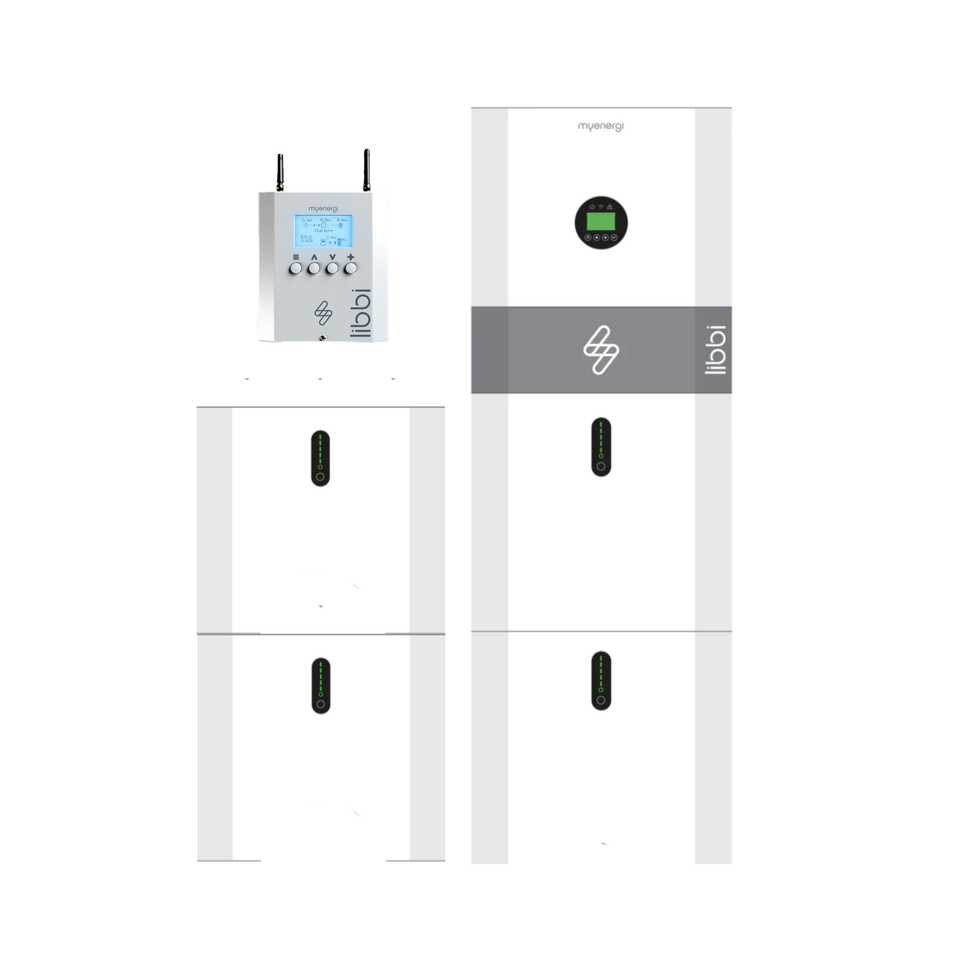 MyEnergi Libbi | 3.68kW Hybrid | 20kWh Batteries | All in one Battery Storage System | 10,000 cycles | IP65