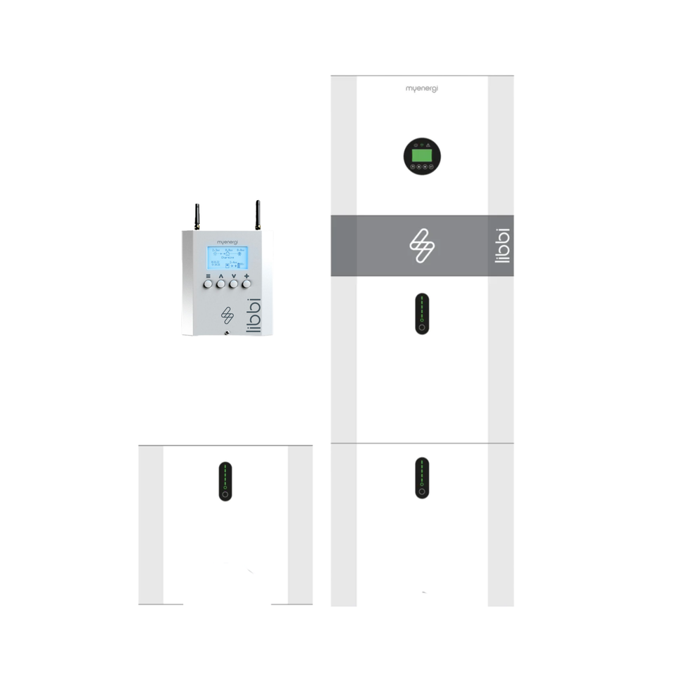MyEnergi Libbi | 3.68kW Hybrid | 15kWh batteries | All in one Battery Storage System | 10,000 cycles | IP65