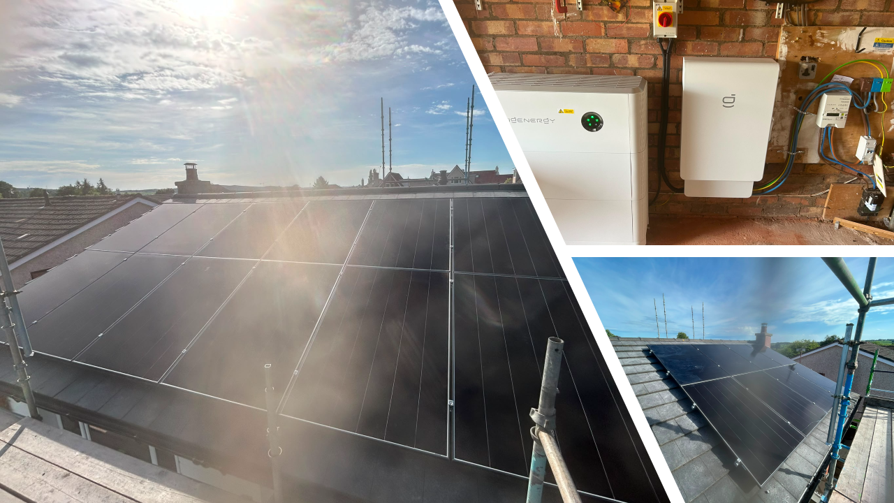 7.84kW AIKO  | Sigenergy Sigenstor 8kW hybrid with 2 X 9.04Wh batteries | Lanark