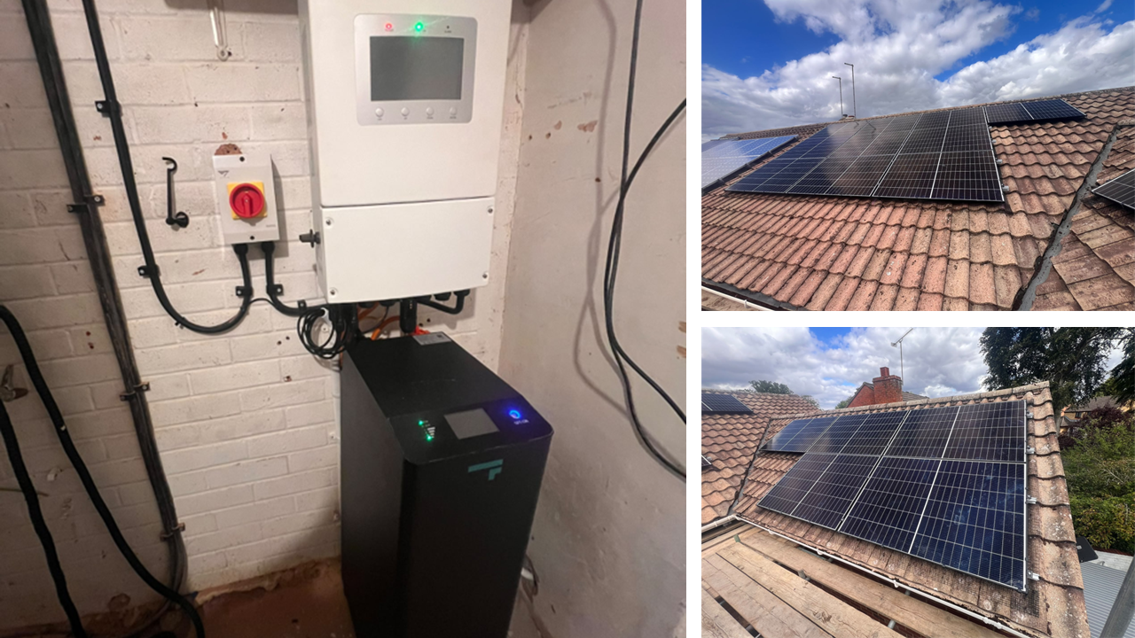 6.9kWh Solar | Solis 10kW Hybrid | Fogstar ECO 16.1kWh | Stevenage