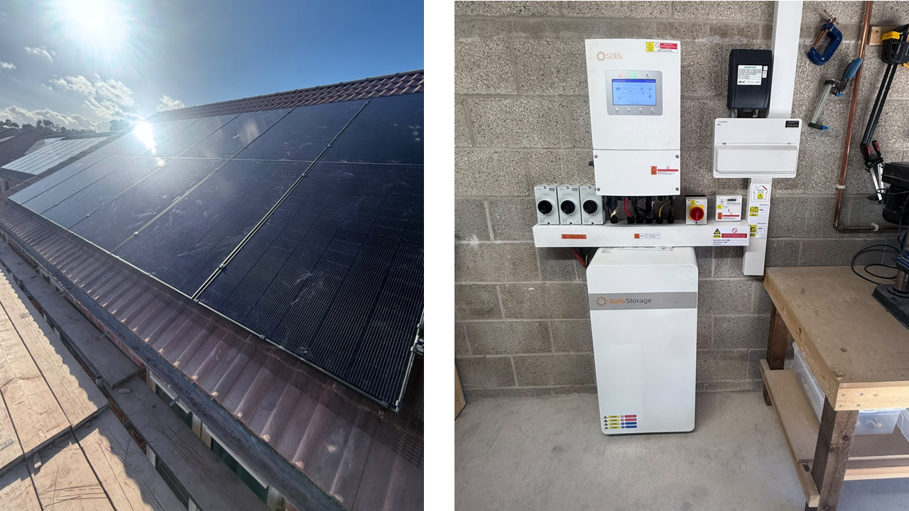 9.27kW Solar | Solis 8kW S6 | Solis 16kWh Inteli-Home | Nottingham