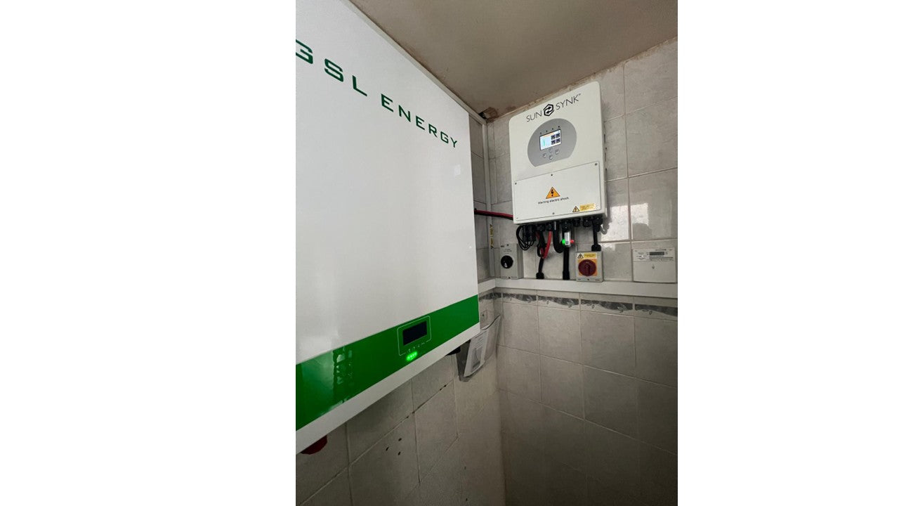 Installation of Sunsynk 3.6kw ECCO hybrid