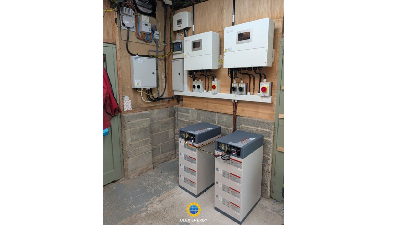 17kW Solar | 645W AIKO Solar Panels | 2 X Solis 15Kw Hybrids | 2 X Pylon H-Force 20kWh stacks | Swansea