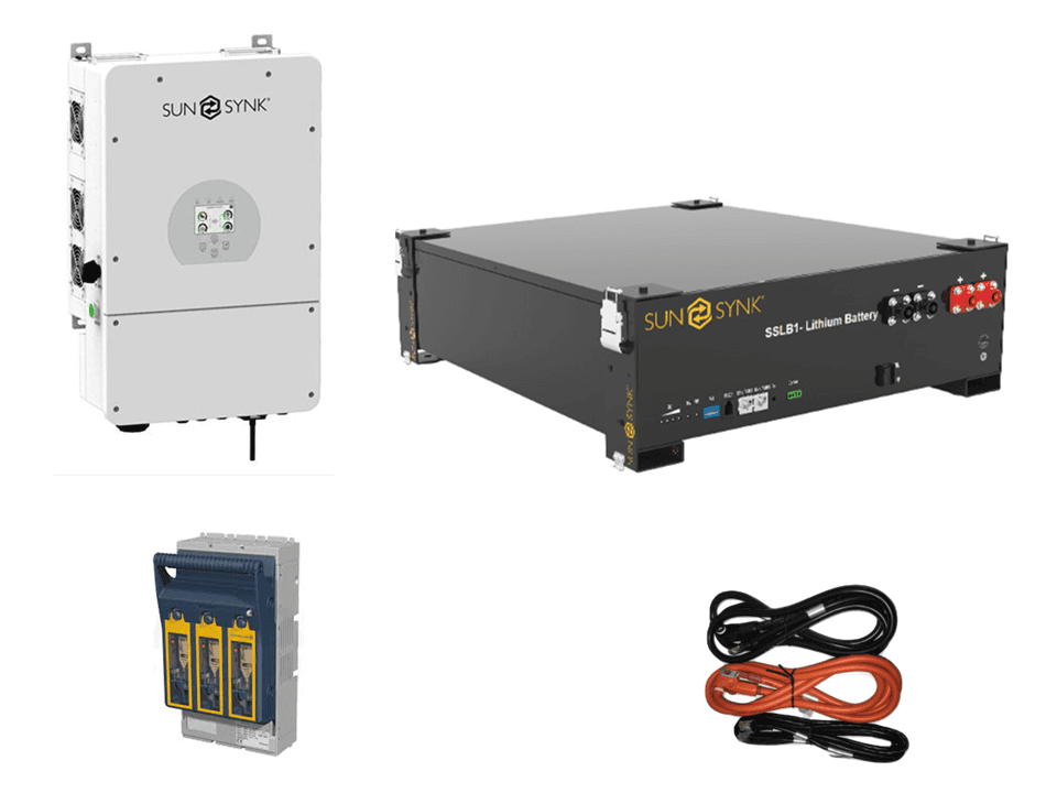 Sunsynk CATL 5.12kWh battery and 8kW hybrid inverter kit