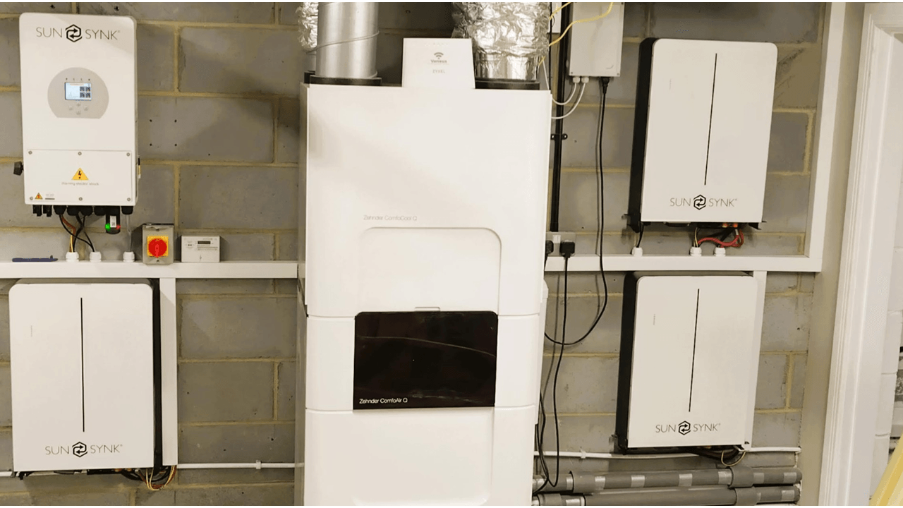 3 x W5.3 5.32kWh Sunsynk lithium batteries