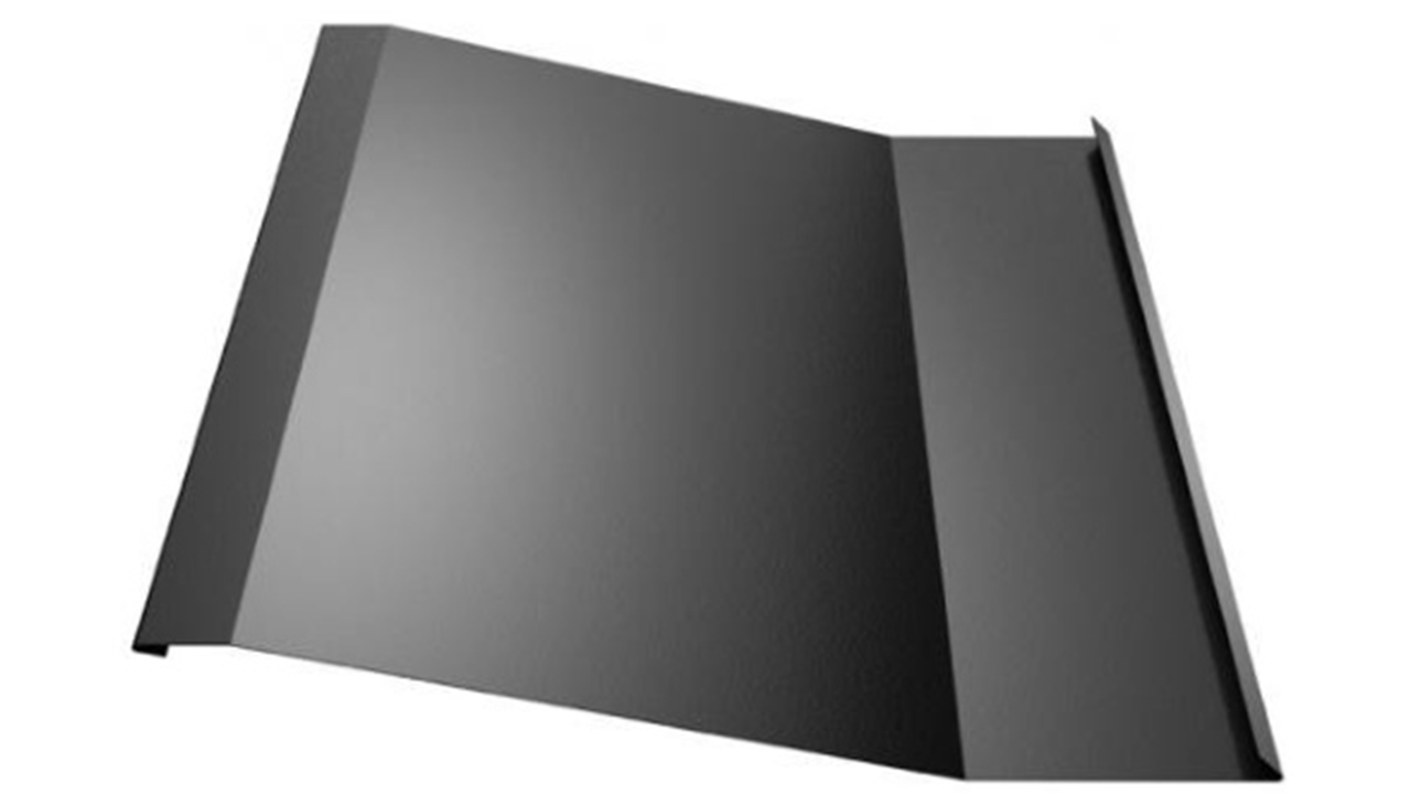 GSE In-Roof Portrait Top Junction Flashing 30mm - Black