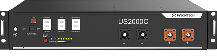 PylonTech US2000C 2.4kWh Solar Battery Storage