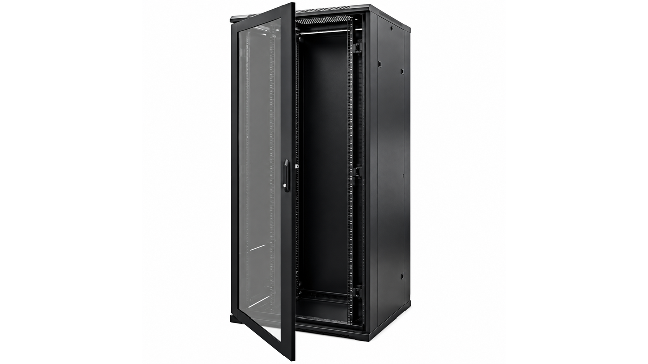 24U Rack Mount battery Cabinet Fits: 11 x Pylontech US2000C, 7 x US3000C or 4 x US5000