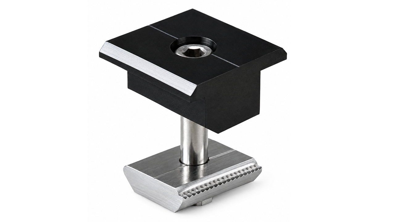 Fastensol Black Mid Clamp 35mm