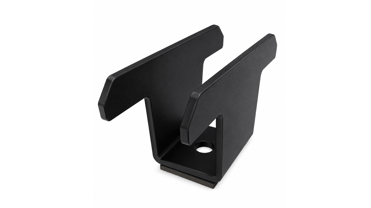 S4 Double Clamp BLACK with EPDM 1.7 mm (H30)