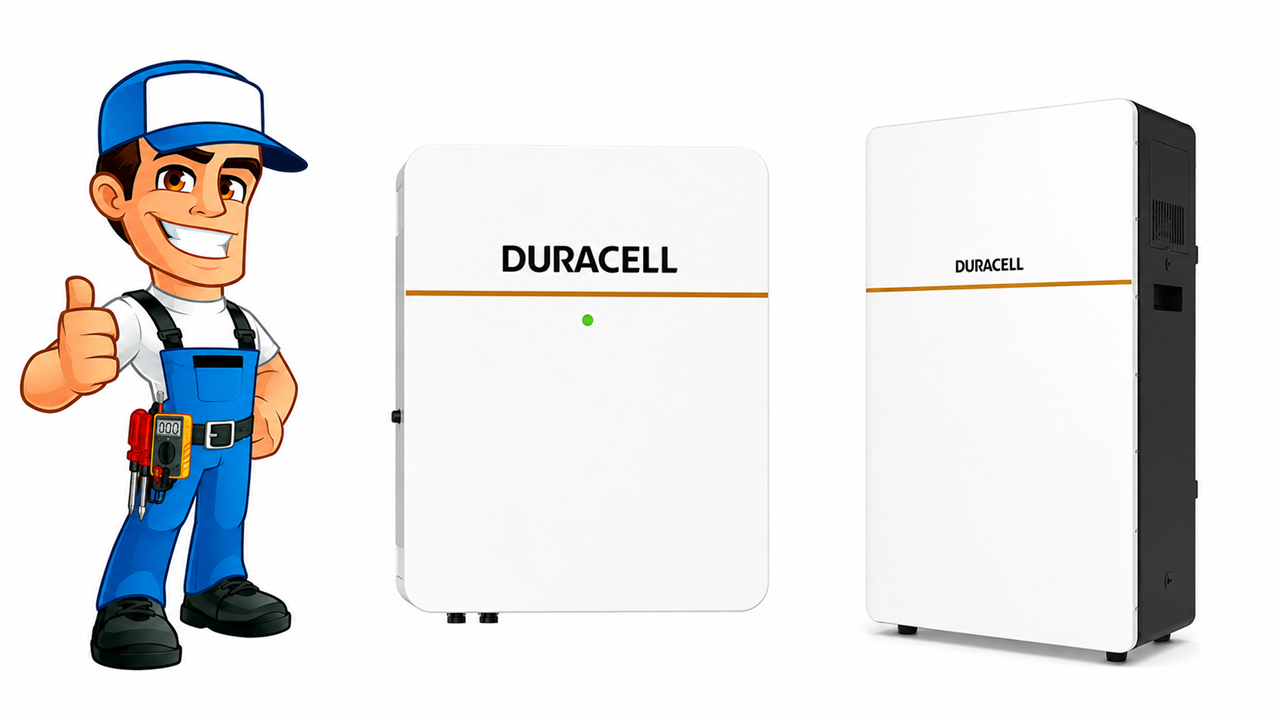 Installed Duracell Energy 