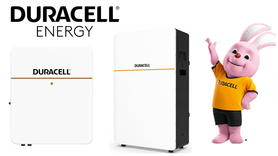 Duracell 3.6/5/6kW G3 Hybrids & Dura16 | IP65 16kWh battery Options | Stackable/Floor/Wall Mounted | Outdoor