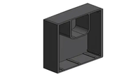 Thumbnail for Fastensol Rubber Rail End Cap (Black)