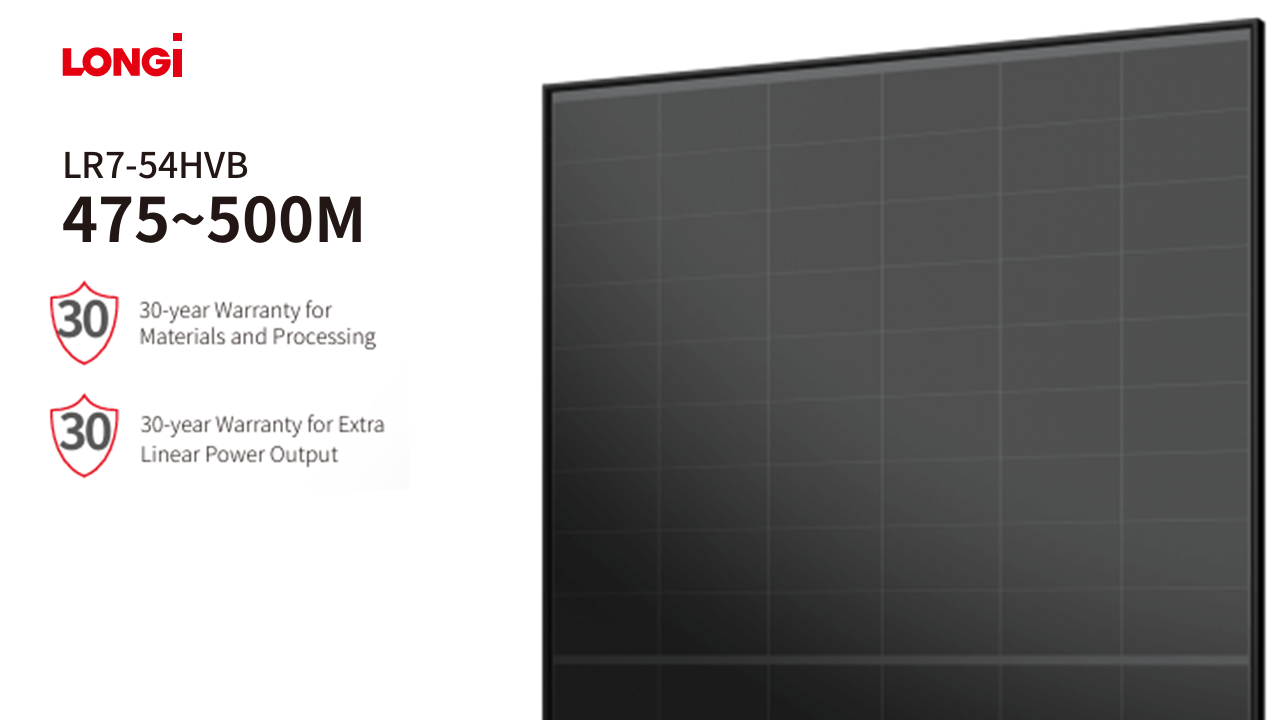 480W Longi Solar Hi-MO X6 Max Half Cell All Black - Lowest Prices