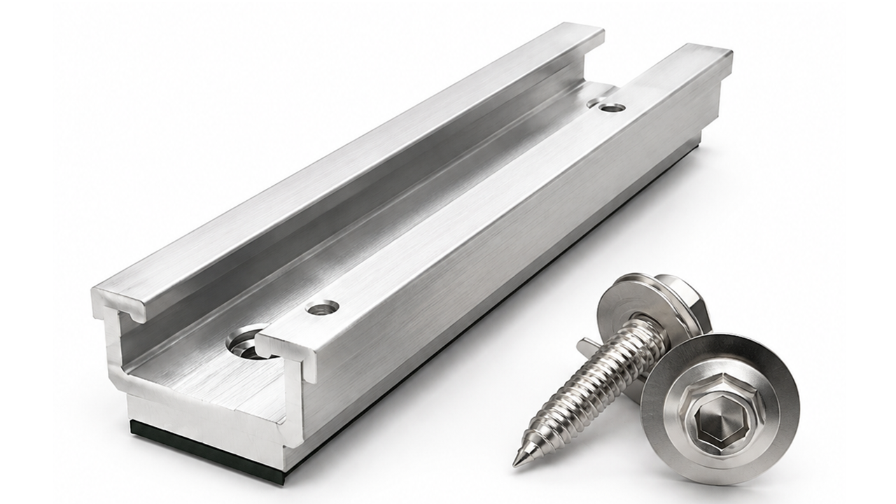 Renusol MetaSole+ Sheet thickness: FE 0.50-1.50 mm, AL 0.5-2.00mm 2 x screws included