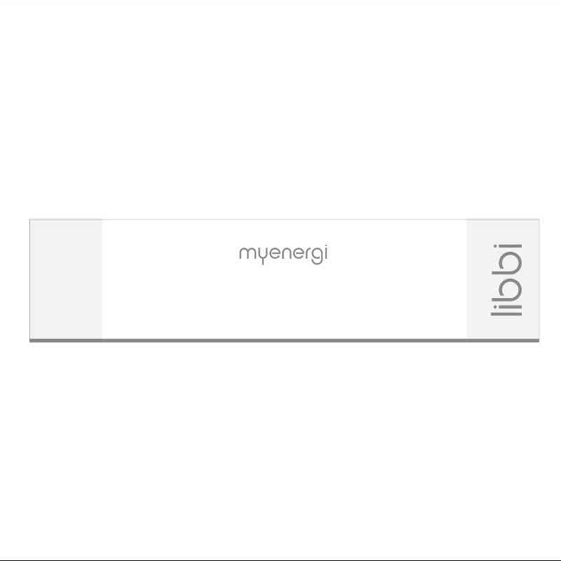 MyEnergi Libbi branding on battery storage system