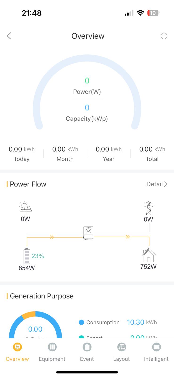 image of monitor app for sunsynk