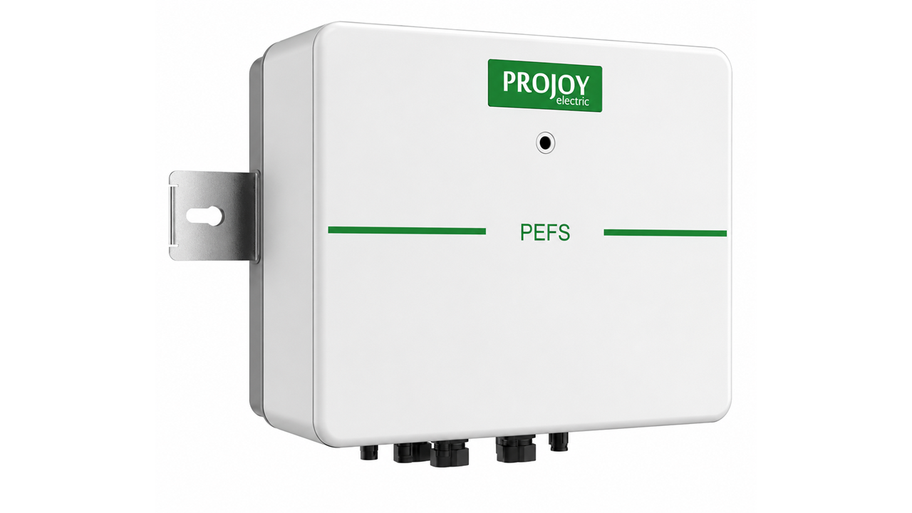 Projoy Firefighter Safety Switch 4 pole 2 Strings With MC4 40A per String inc FB Function