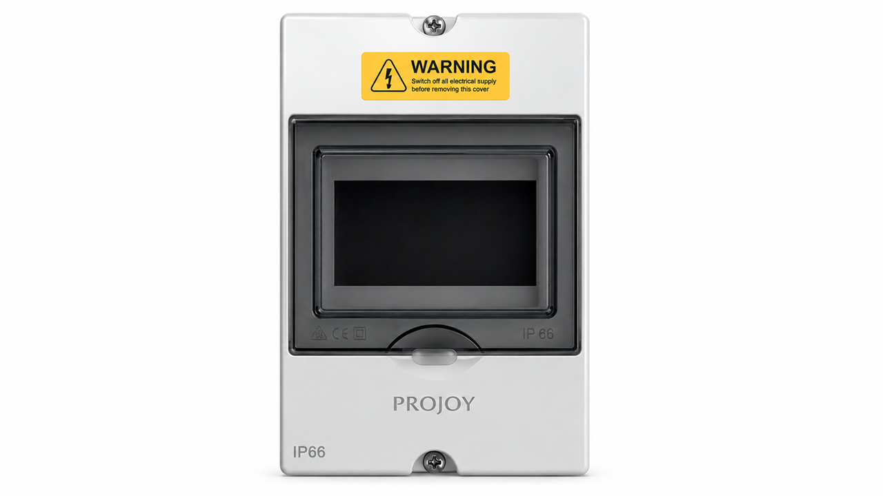 Projoy 2 Pole Battery Isolator 80A 160V DC with Enclosure