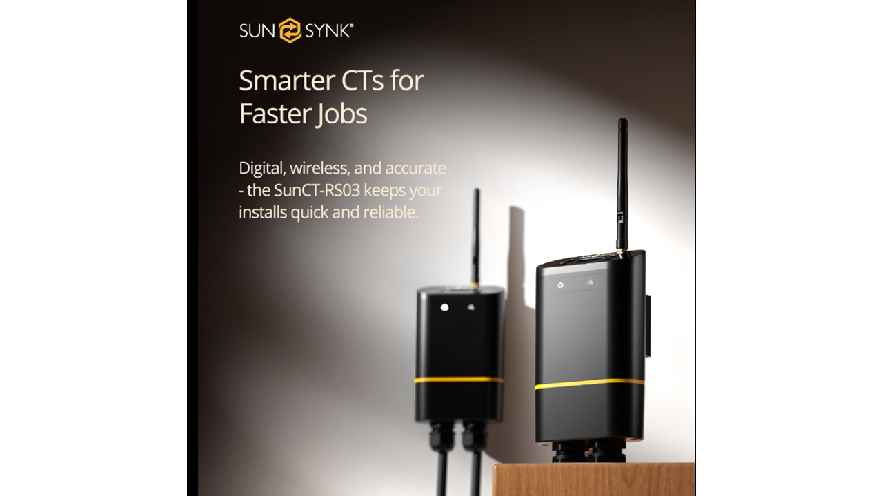 SunCT-RS03 Wireless CT for Sunsynk ACURE