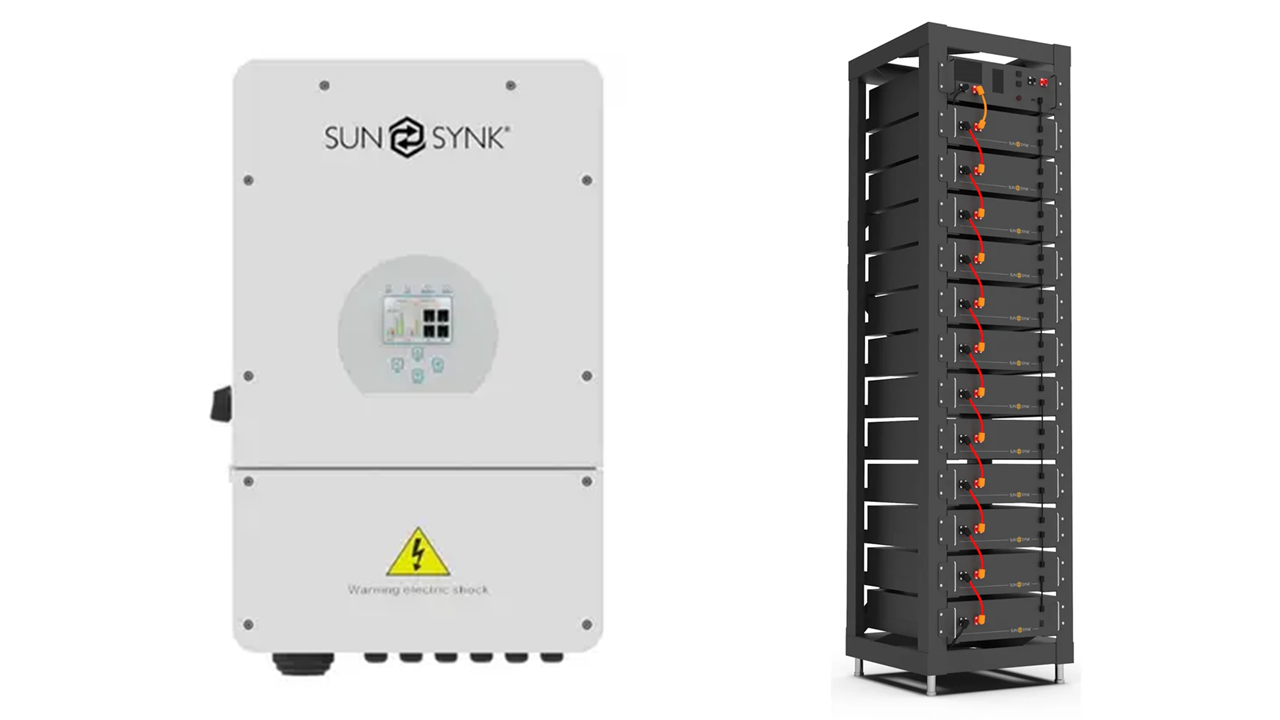 Sunsynk 50kW 3PH Hybrid Inverter with 61.44kWh Battery