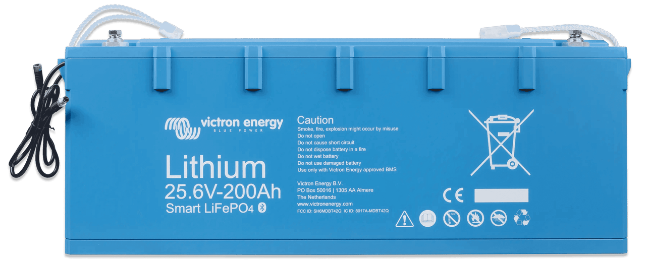 victron LiFe battery smart
