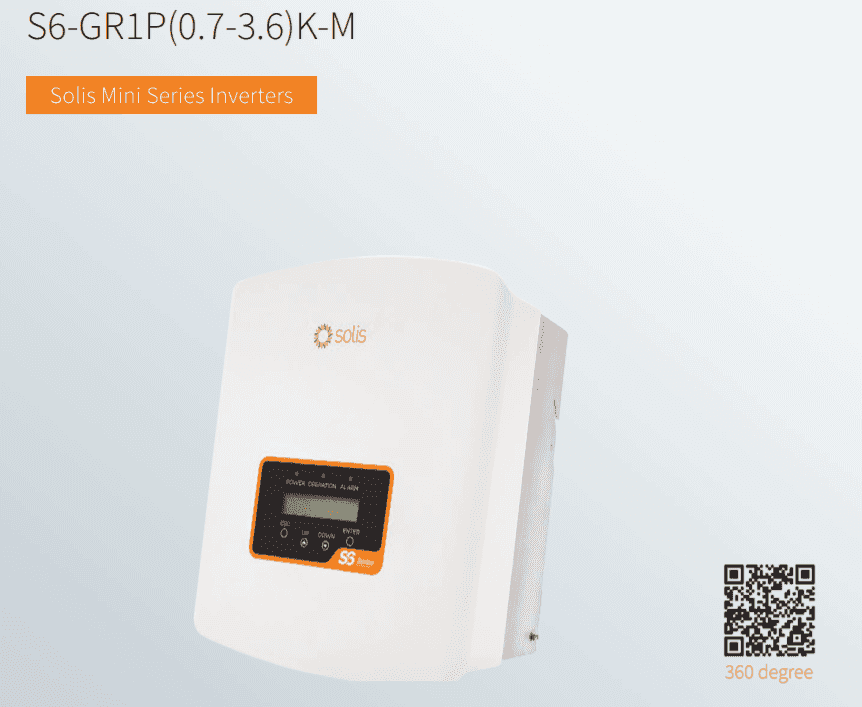 Solis S6 mini inverter