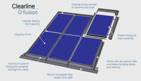Thumbnail for 335W Viridian Clearline Mono All Black G1 Version 3 BIPV roof integrated solar panel